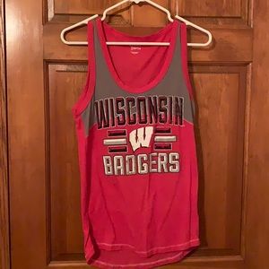 Wisconsin Badgers tank top Size Medium